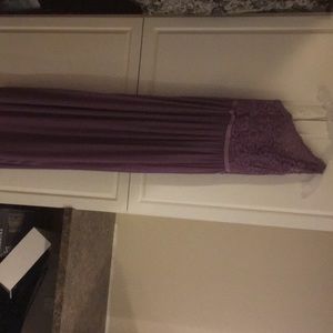 Purple Bridesmaid Dress